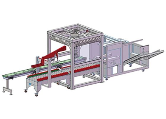 De machine van de zakverpakking met Parallelle Manipulator voor Karton