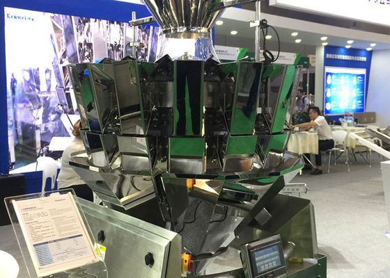 Snacks2.5l Vultrechter 300g 10 Hoofdmultihead-Weger