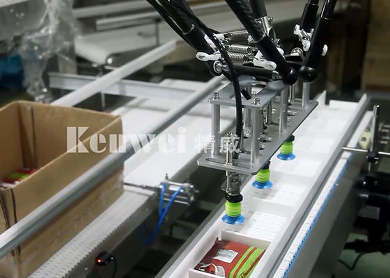 De machine van de zakverpakking met Parallelle Manipulator voor Karton